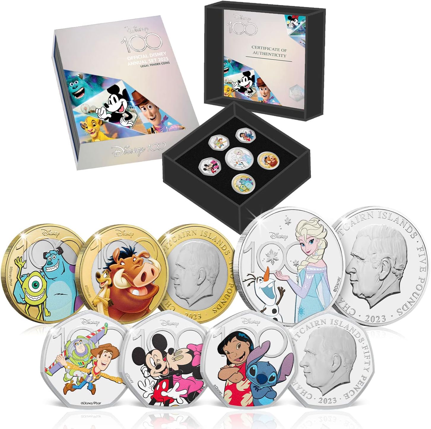 Coffret D100 ans du 100e anniversaire de Disney