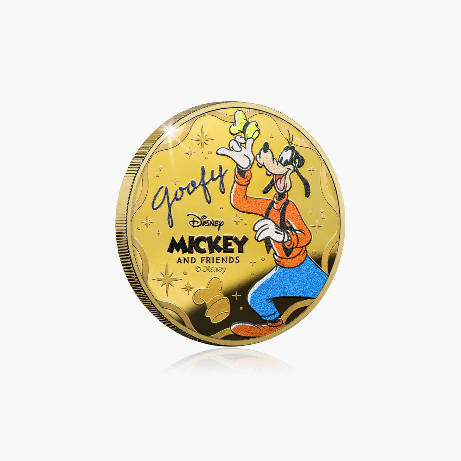 Mickey Mouse en vrienden voor altijd 2025 24-karaats vergulde gekke munt