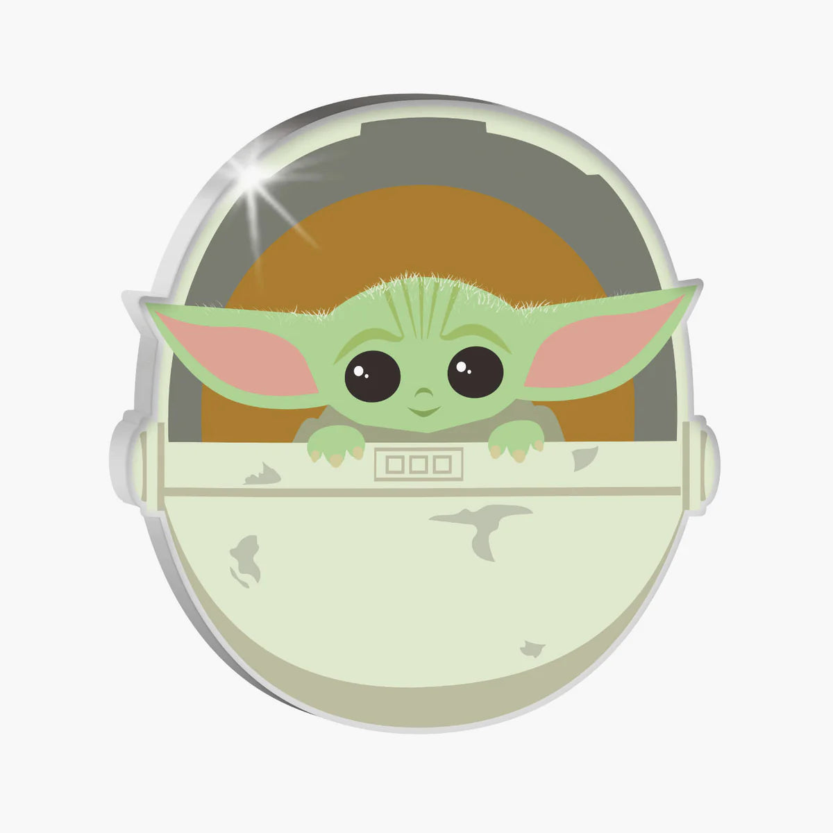 The Mandalorian - Figurine commémorative Star Wars en forme de Bébé Yoda