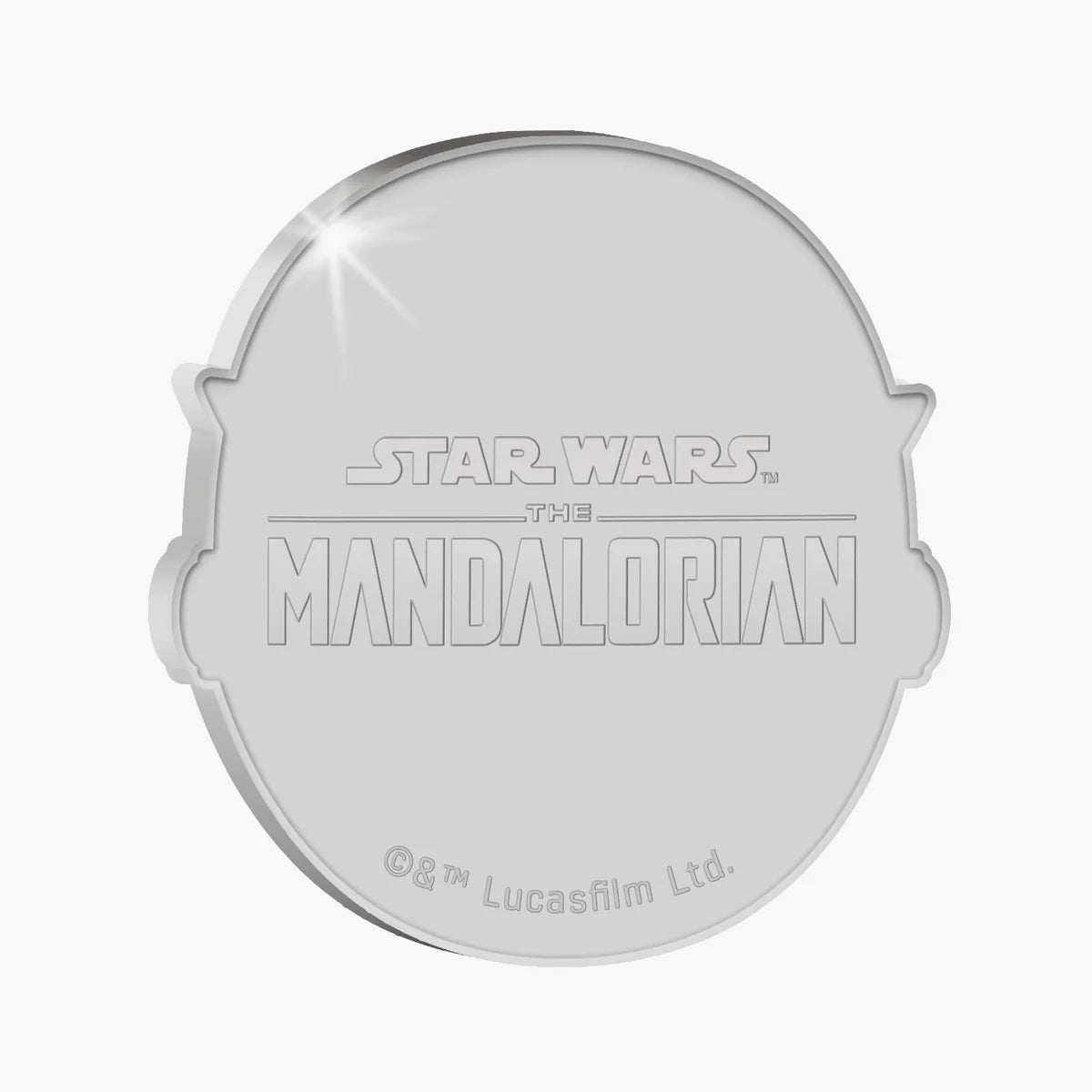 The Mandalorian - Star Wars-herdenkingsmunt in de vorm van Baby Yoda