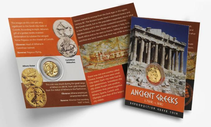 De uil van Athene – Wijsheid gegoten in goud