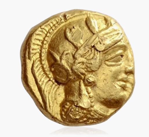 De uil van Athene – Wijsheid gegoten in goud