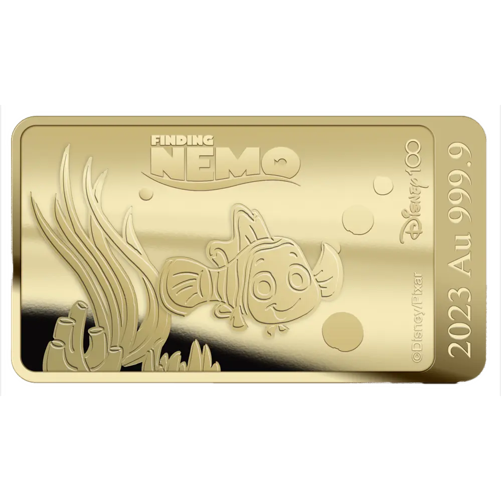 Finding Nemo goudbaar – Disney 100 jaar (1/100 oz)